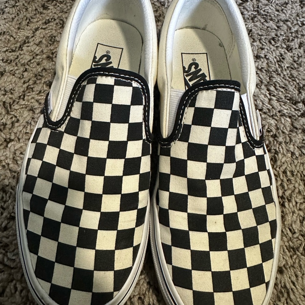 Vans Classic White Slip-On Shoes